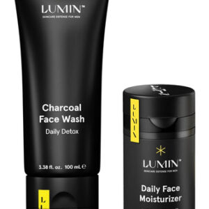 Kit De Cuidados Com A Pele Lumin Dynamic Duo Charcoal Face W