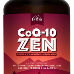 Natural Rhythm Coq10-zen (coenzima Q10 + L-carnitina + L-tea