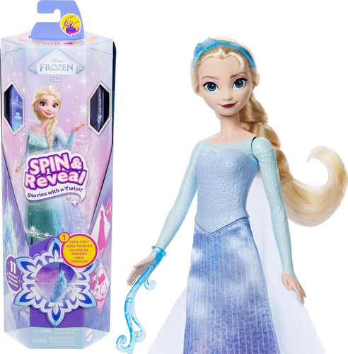 Boneca Disney Frozen Elsa Fashion Com 11 Surpresas