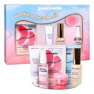 Conjunto De Presentes Grace & Stella Weekend Reset Com Másca