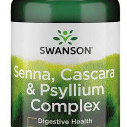 Complexo Senna Cascara E Psyllium 90 Cápsulas Da Swanson Vit