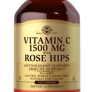 Suplemento Solgar De Vitamina C 1500 Mg Com Rosa Mosqueta 18