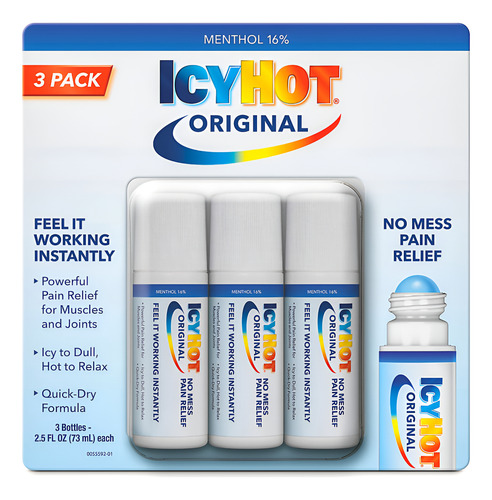Icyhot Original Pain Relief Roll On Kit 3 - Imagem 3