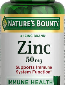 Suplemento Nature&quots Bounty Zinc 50 Mg 100 Comprimidos