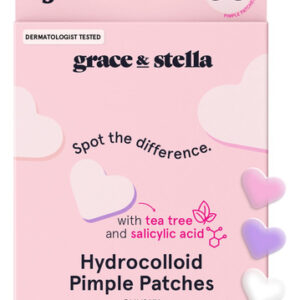 Adesivos Para Espinhas Grace & Stella Heart Hydrocolloid Zit