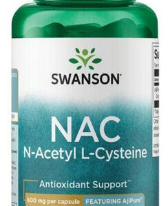 Nac N-acetil L-cisteína Com Ajipure 600 Mg 60 Cápsulas Veget