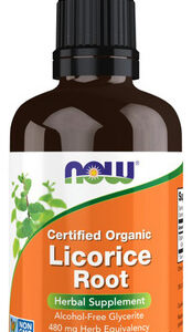 Organic Licorice Glycerite 2 Oz By Now Foods