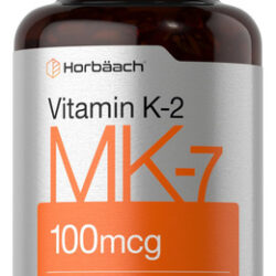 Suplemento Horbäach De Vitamina K2 Mk7 100mcg 250 Cápsulas G