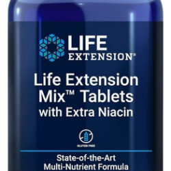 Comprimidos Life Extension Mix Com Niacina Extra 240 Comprim