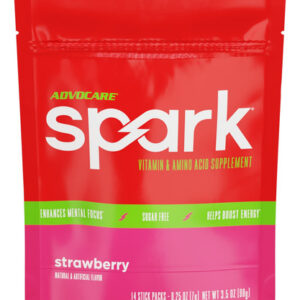 Suplemento Advocare Spark Vitaminas E Aminoácidos Morango