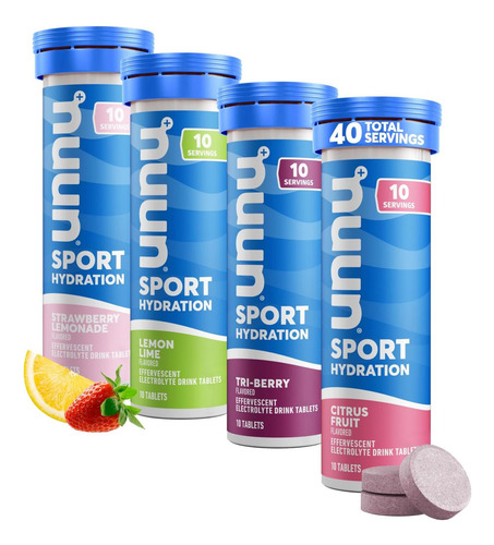 Comprimidos De Eletrólitos Esportivos Nuun Para Hidratação P