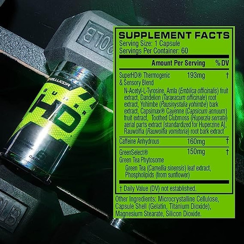 Suplemento en cápsula Cellucor Adelgaçante de 60 un - Imagem 8