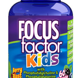 Vitaminas Mastigáveis Focus Factor Kids Completas Diariament