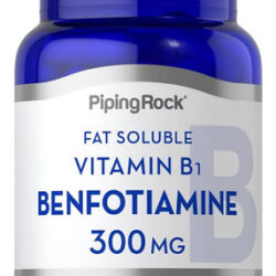 Piping Rock Benfotiamina 300 Mg | 90 Cápsulas | Suplemento D