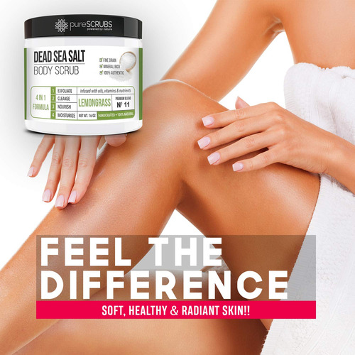 Esfoliante Corporal Purescrubs Premium Lemongrass 480 Ml - Imagem 5