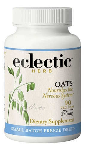 Aveia 90 Cápsulas Da Eclectic Herb - Imagem 2