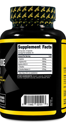 Primaforce Booster De Óxido Nítrico (2.250 Mg, 120 Cápsulas) - Imagem 4
