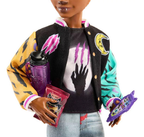 Boneca De Moda Monster High Clawd Wolf Com Gárgula De Estima - Imagem 4