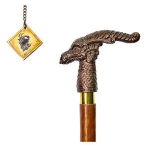 Sailors Art, Bastão Antigo De Alumínio E Madeira Word