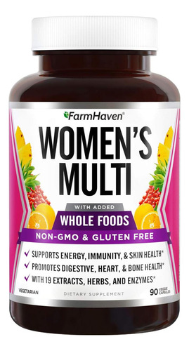 Multivitamínico Farmhaven Para Mulheres | 22 Nutrientes Esse
