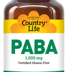 Country Life Paba, 1.000 Mg, 60 Comprimidos, Certificado Se