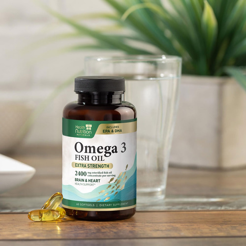 Óleo De Peixe Omega 3 Tripla Força 1200 Mg Cápsulas Gelatino - Imagem 8