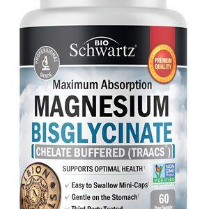 Suplemento De Magnésio Bioschwartz Bisglicinato De Magnésio