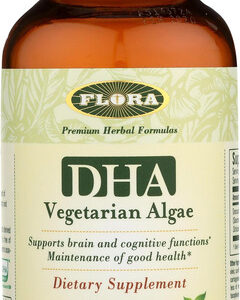 Flora - Algas Vegetarianas Dha, Rico Em Ômega-3, Não Ogm, 6