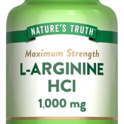 Natures Truth L-arginina Hcl 1000mg | 50 Caplets | Suplement