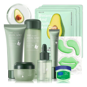 Conjunto De Cuidados Com A Pele Junkujk Avocado, 10 Unidades