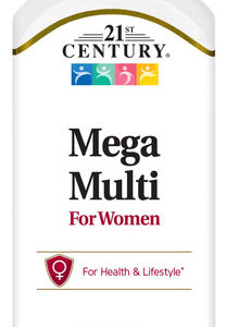 Suplemento 21st Century Mega Multi Para Mulheres 90 Comprimi