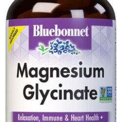 Suplemento Bluebonnet Glicinato De Magnésio 400mg 60 Cápsula