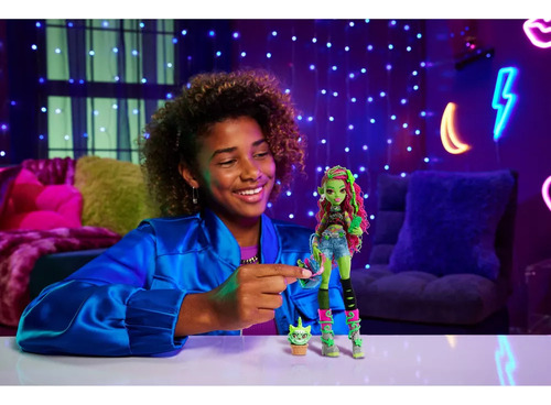 Boneca Monster High Venus Fashionista Hrp81 Verde - Imagem 2