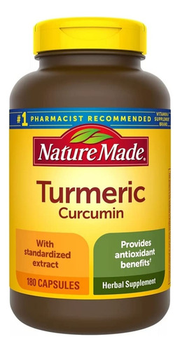 Suplemento De Curcumina De Cúrcuma Feita Na Natureza 500 Mg