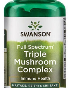 Complexo Triplo De Cogumelos Full Spectrum 60 Cápsulas Da Sw