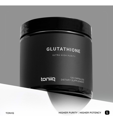 Suplemento De Glutationa Toniiq Ultra High Strength 1000mg - Imagem 3