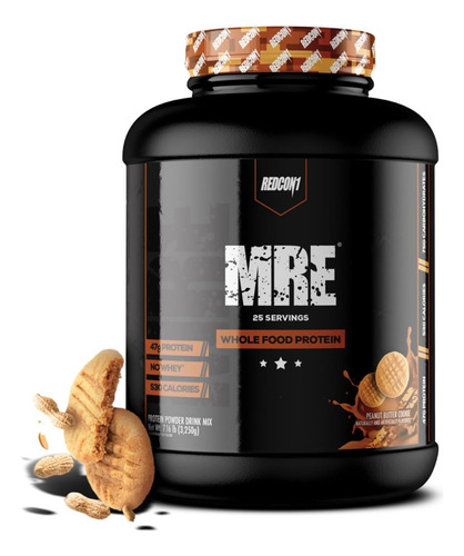Pó De Proteína Redcon1 Mre, Biscoito De Manteiga De Amendoim
