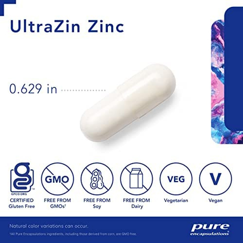 Encapsulamentos Puros Ultrazin Zinco | Suporte Mineral De A - Imagem 4