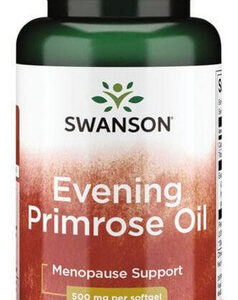 Óleo De Onagra 500 Mg 100 Cápsulas Gelatinosas Da Swanson Vi