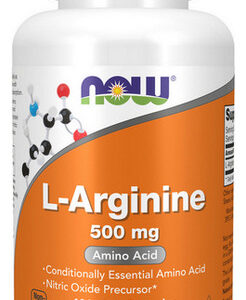 L-arginina 500 Mg 100 Cápsulas Da Now Foods