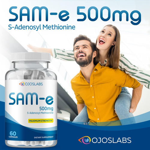 Ojoslabs Sam-e 500mg 60 Cápsulas (s-adenosil Metionina) 2 Em - Imagem 5