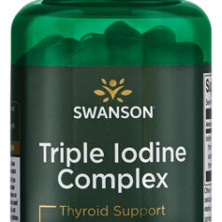 Suplemento Swanson Triple Iodine Complex 12,5 Mg 60 Cápsulas