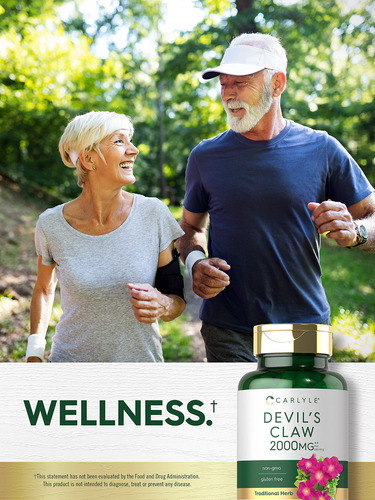 Suplemento Carlyle Devils Claw 2000 Mg 200 Cápsulas - Imagem 6