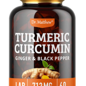Suplemento Dr. Matthew Curmeric Curcumina Com Bioperina 15x