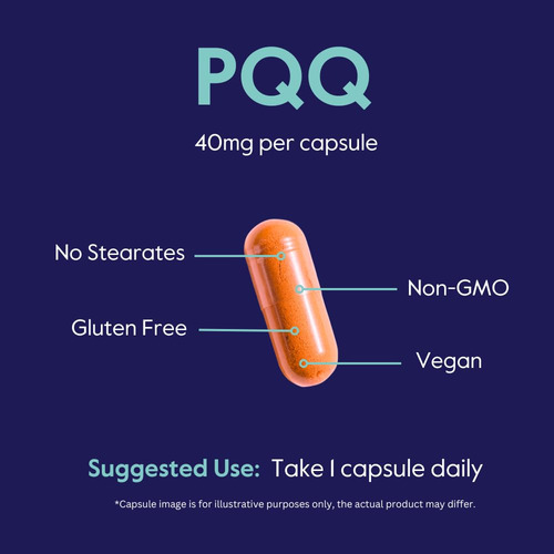 Suplemento Bestvite Pqq 40 Mg (pirroloquinolina Quinona) 60 - Imagem 6