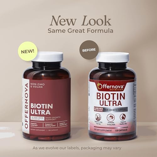 Offernova Biotin Ultra - Vitaminas Capilares Com Biotina - P - Imagem 6