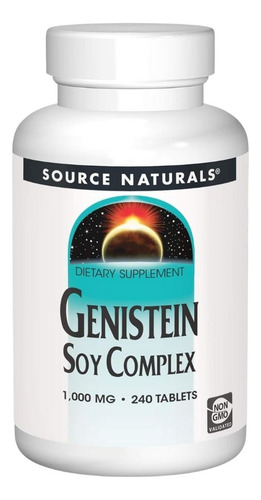 Complexo De Genisteína De Soja 1000 Mg 240 Comprimidos Da So - Imagem 2