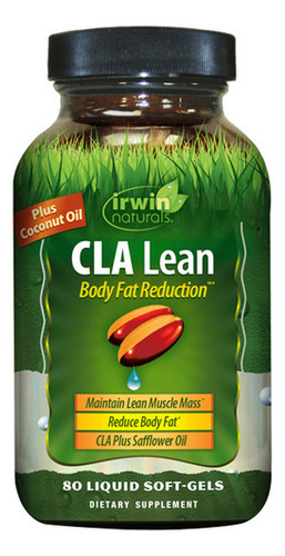 C.l.a. Lean Body Fat Reduction 80 Softgels Da Irwin Naturals