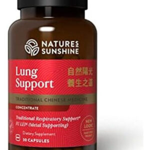 Natures Sunshine Lung Support Concentrado Tcm Chinês, 30 Cá