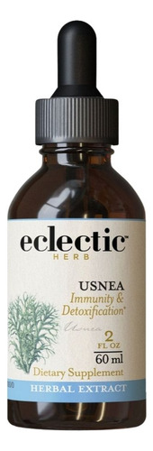 Usnea 2 Onças Com Álcool Da Eclectic Herb - Imagem 2